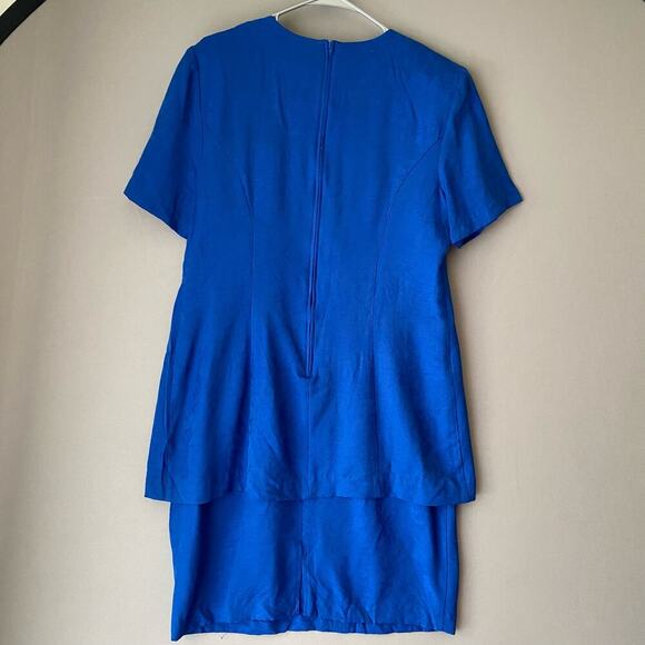 Miss Dorby sz 12 Vintage one-piece‎ skirt suit set - Picture 6 of 8